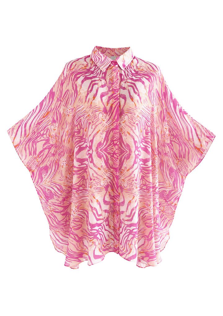 JENNY Captain Oversize Blouse - Resort Collection
