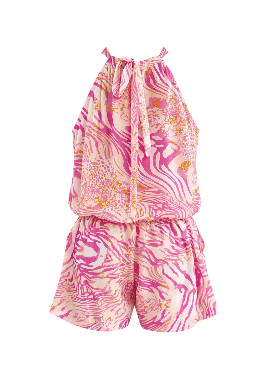 JENNY High Neck Romper - Resort Collection