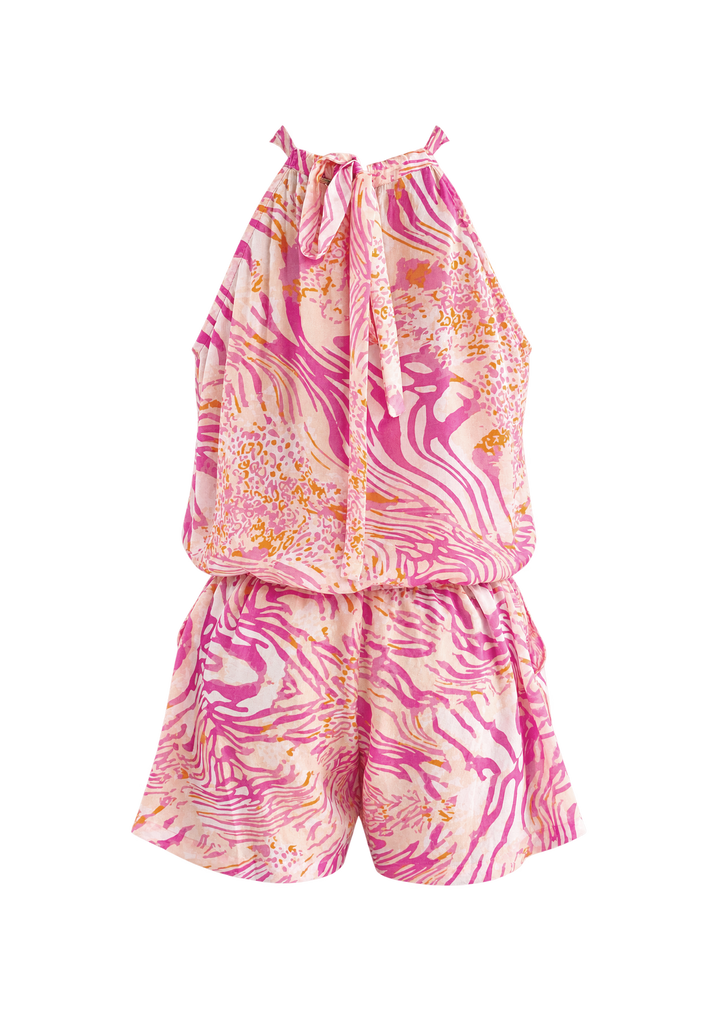 JENNY High Neck Romper - Resort Collection
