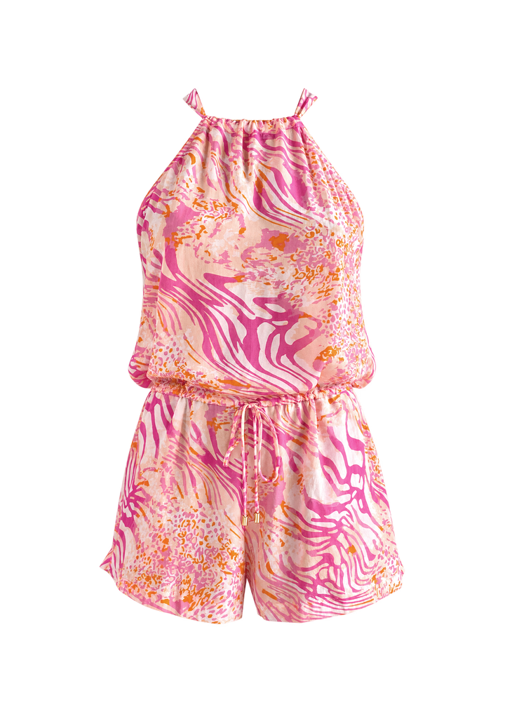 JENNY High Neck Romper - Resort Collection