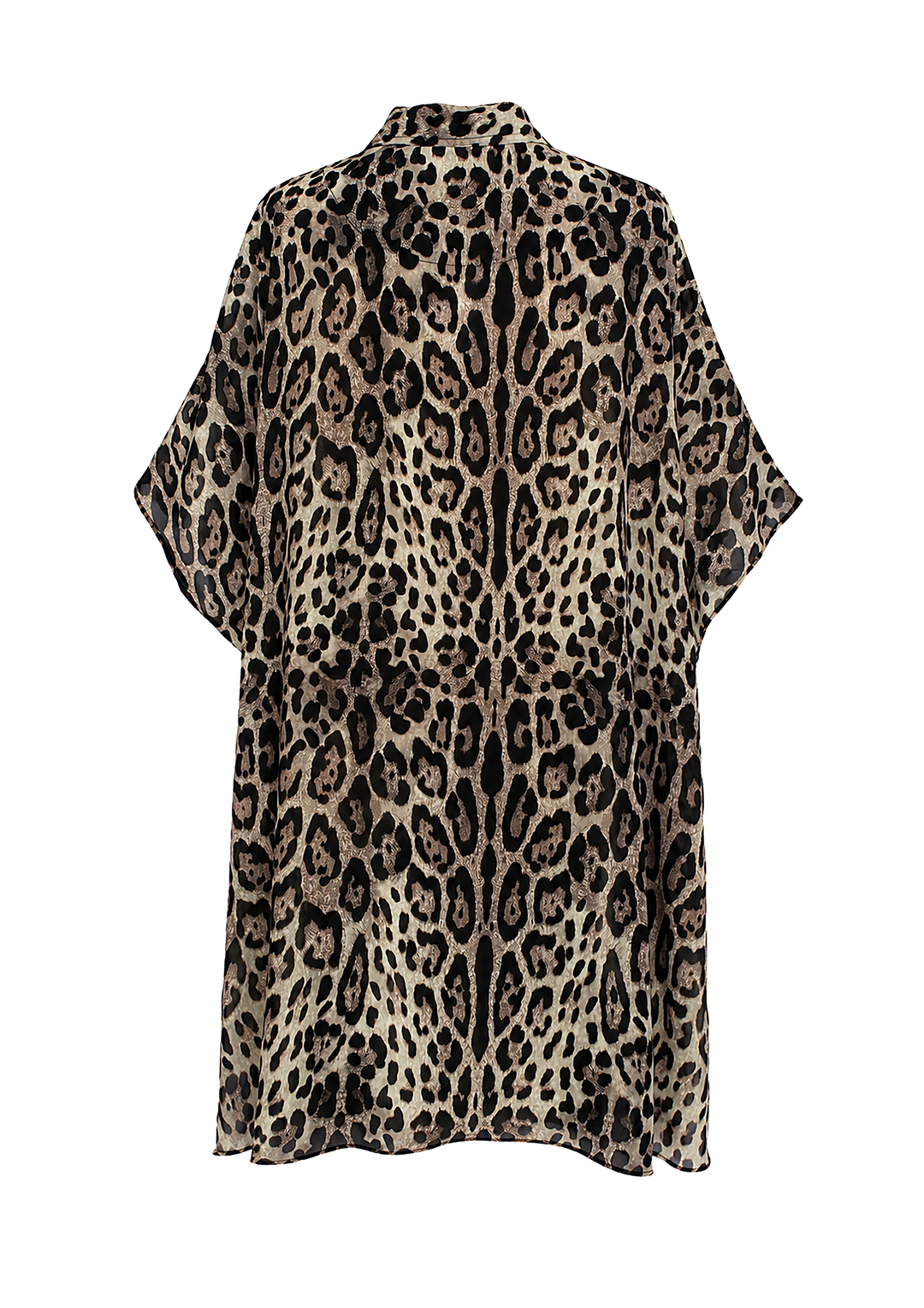 Cheetah Captain Oversize Blouse - Resort Collection