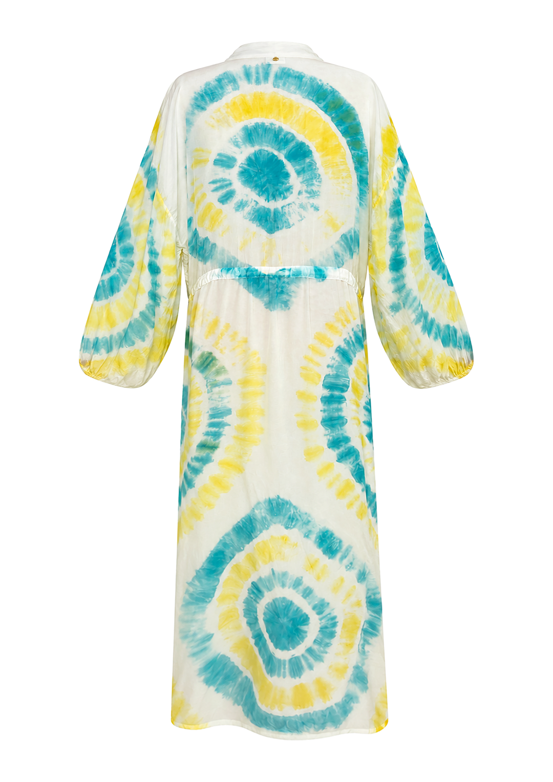 Summer Color Mix Drawstring Kimono - Resort Collection