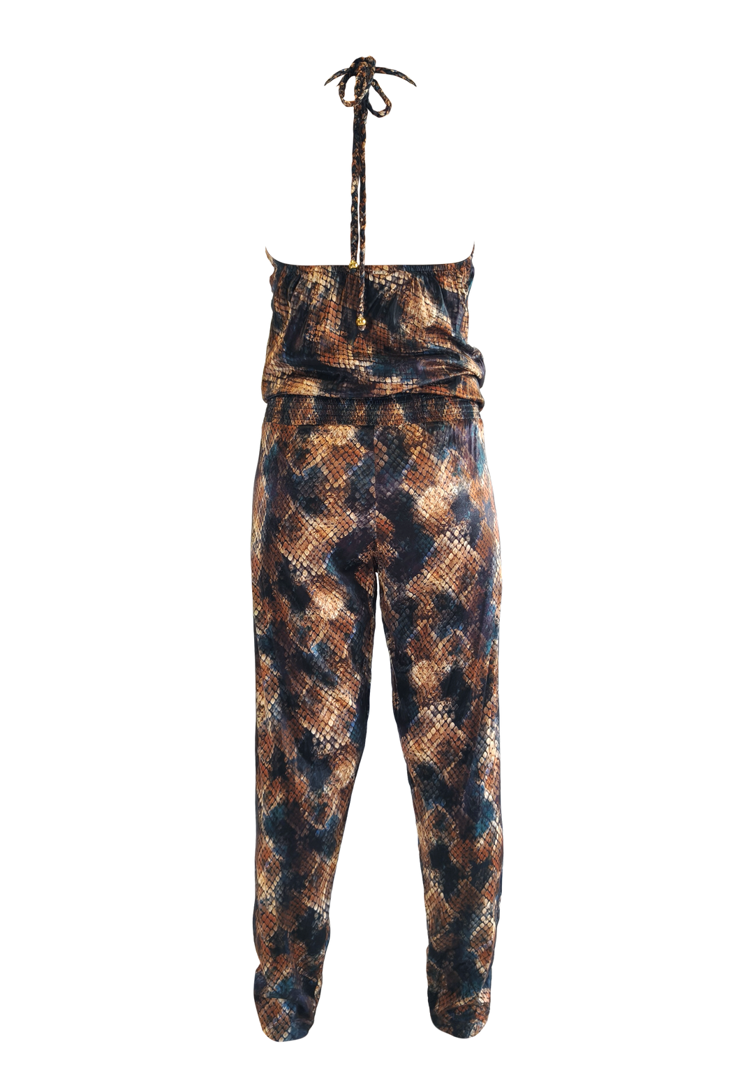 Mosaic Snake Bonnie Jumpsuit-Resort Collection