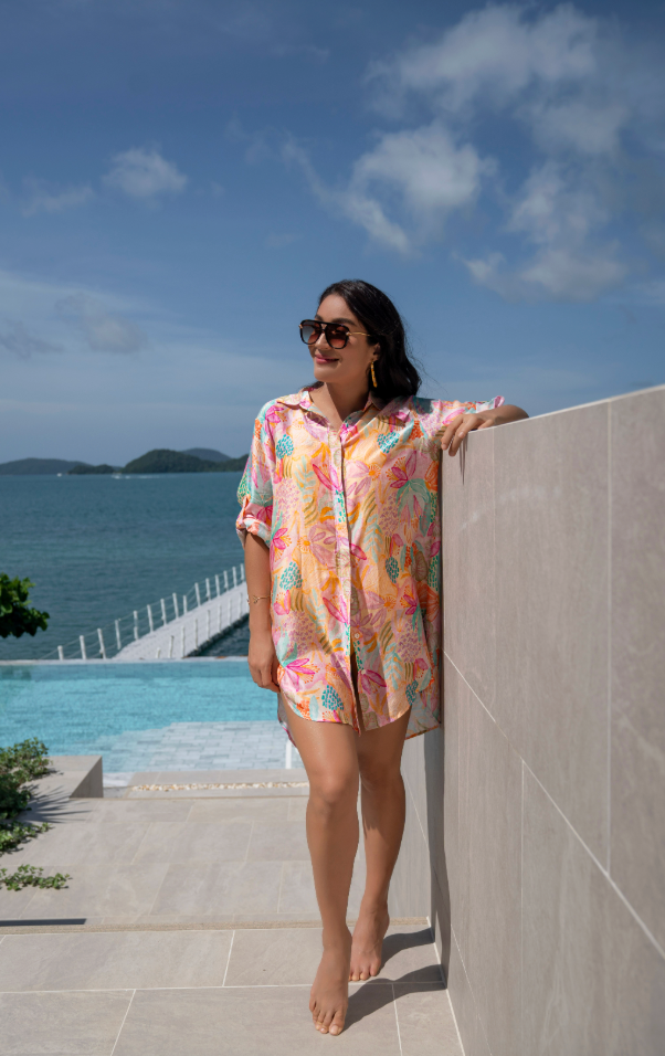 Noa Tunic Shirt Dress - Resort Collection
