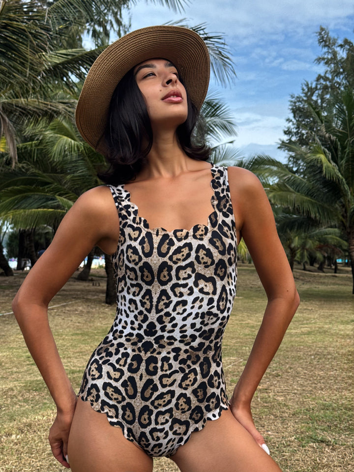 Venus Cheetah Tank One Piece