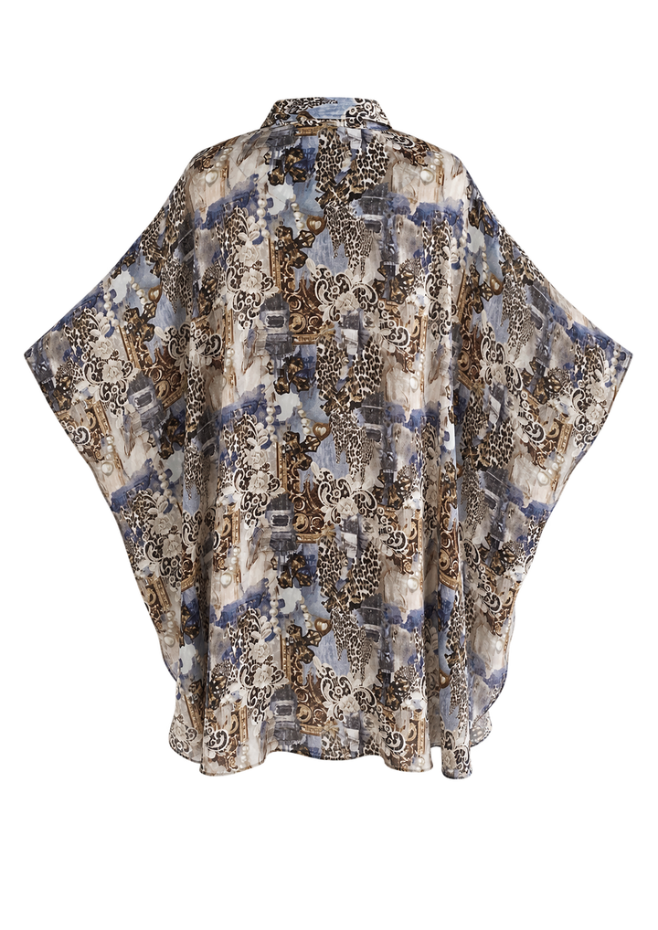 ROBBIE Captain Oversize Blouse - Resort Collection