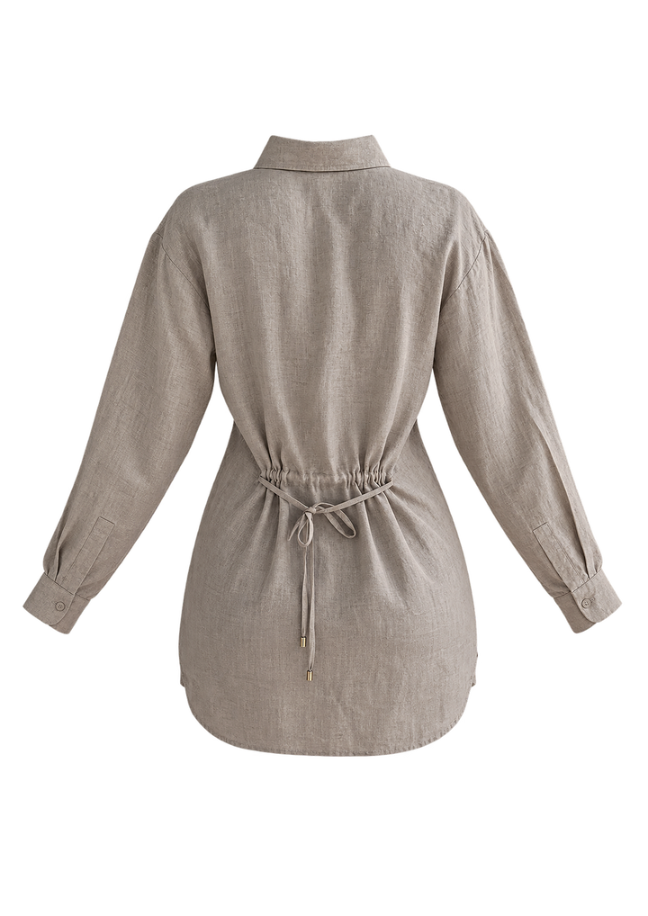 SAND Rupi Linen Shirt - Resort Collection