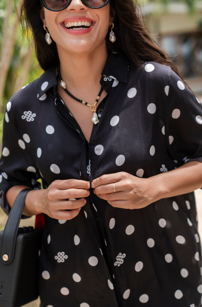 Sophia Tunic Shirt Dress - Resort Collection