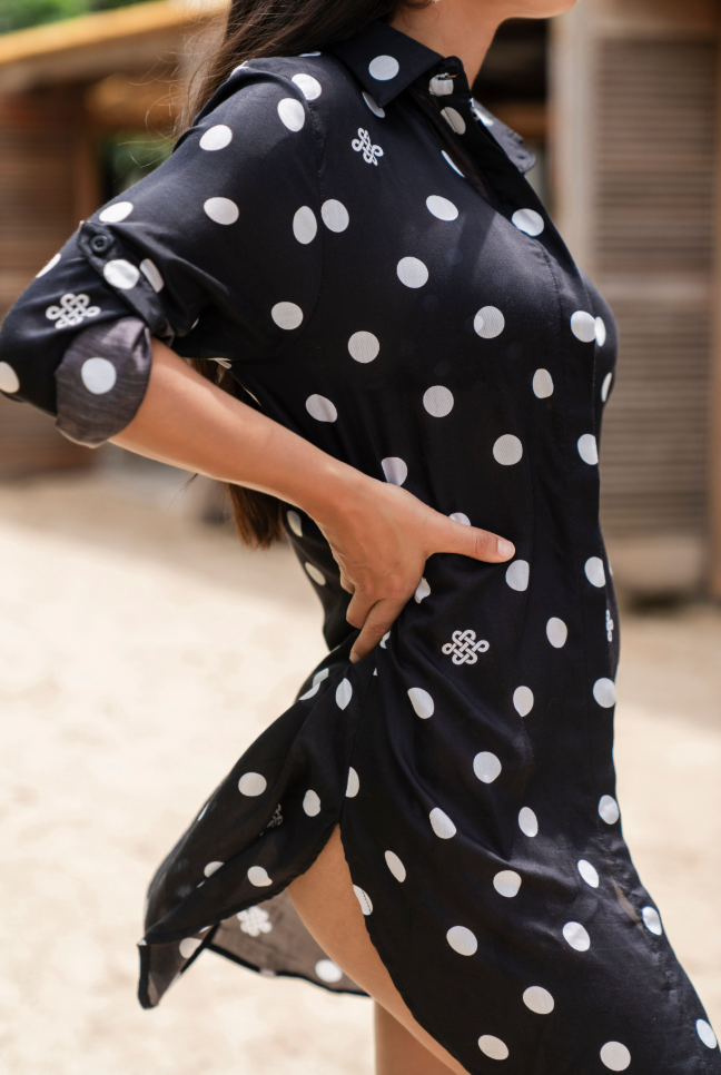 Sophia Tunic Shirt Dress - Resort Collection