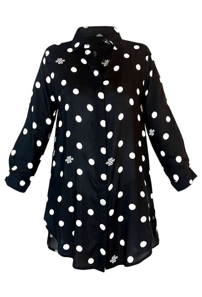 Sophia Tunic Shirt Dress - Resort Collection