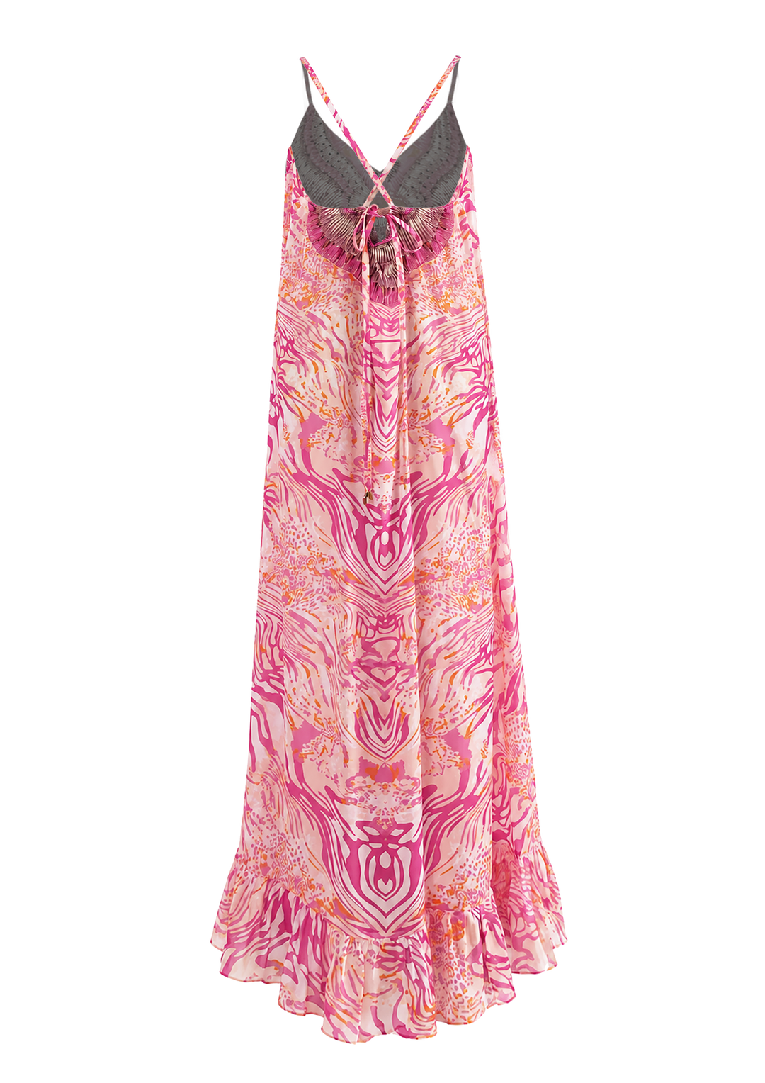 JENNY Spaghetti Dress-Resort Collection