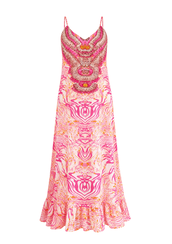JENNY Spaghetti Dress-Resort Collection
