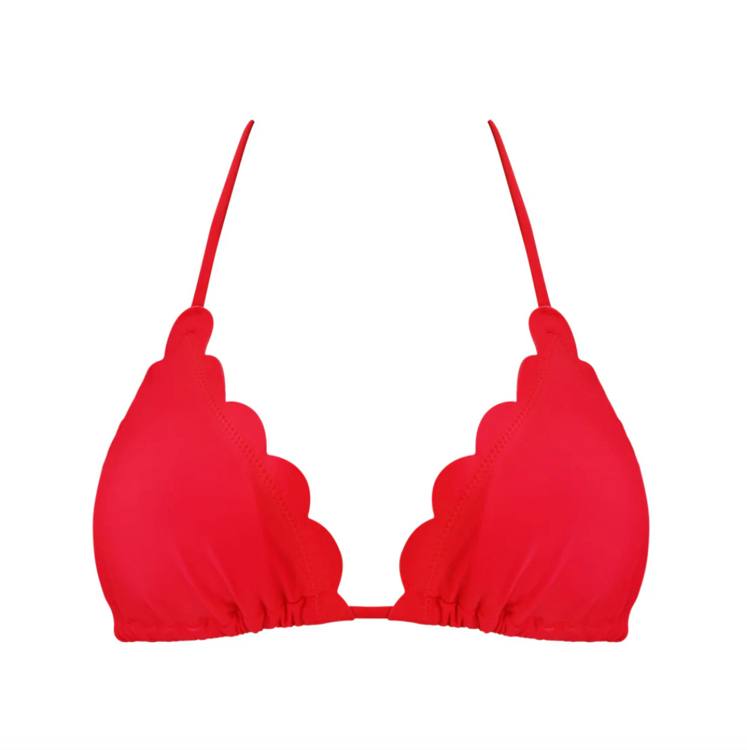 Venus Red Triangle Top