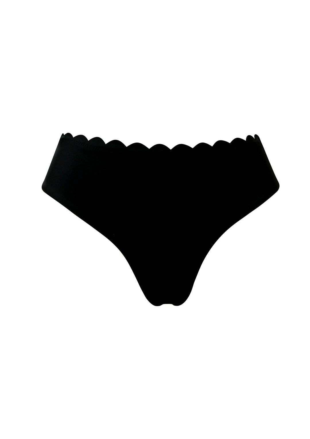 Venus Black Mid Rise Bottom