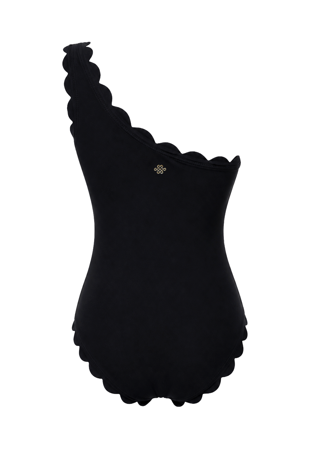 Venus Black Over One Shoulder One piece