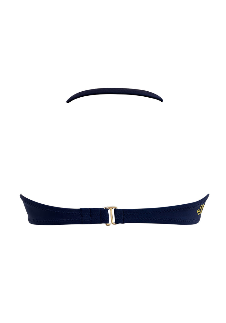 Venus Navy Bandeau Top w Removable Straps