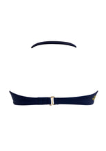 Laden Sie das Bild in den Galerie-Viewer, Venus Navy Bandeau-Top mit abnehmbaren Trägern