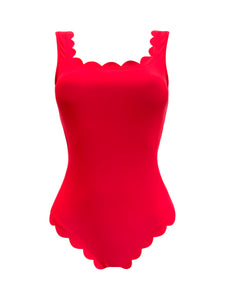 Maillot une-pièce rouge Venus