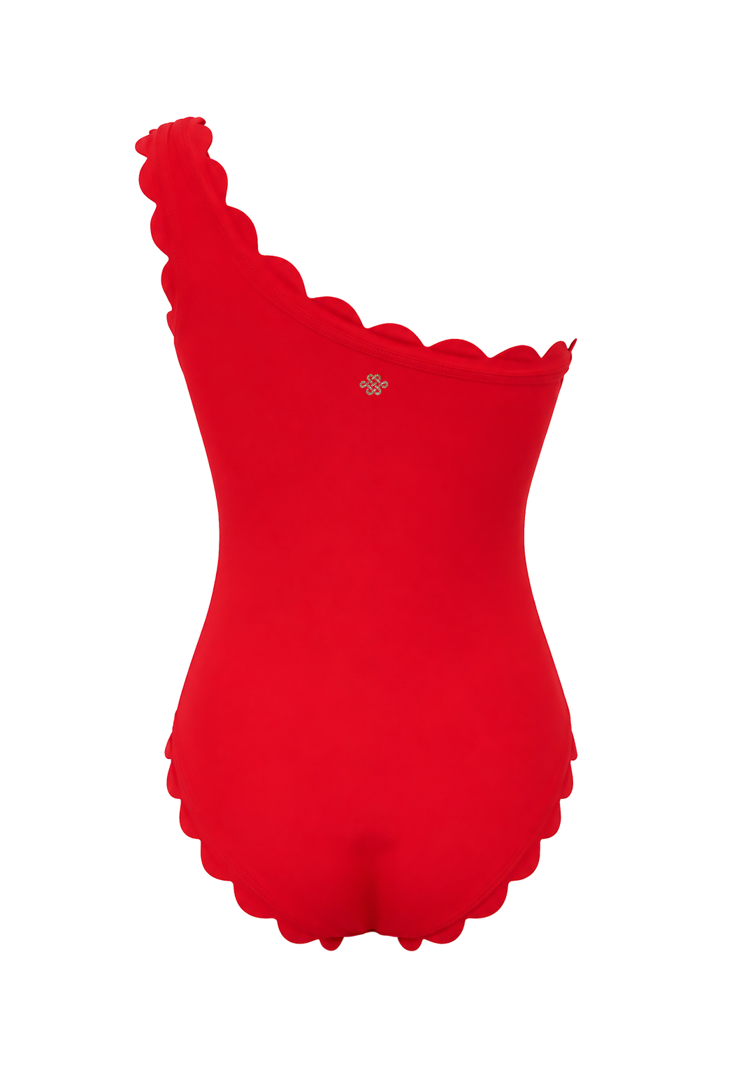 Venus Red Over One Shoulder One piece