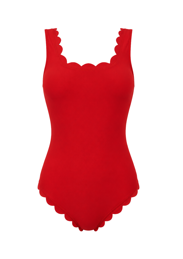 Venus Red Tank One piece