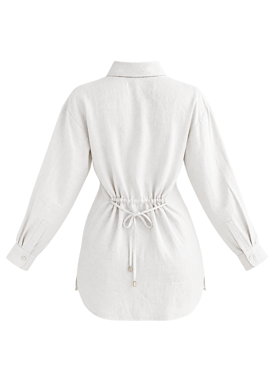 WHITE Rupi Linen Shirt - Resort Collection