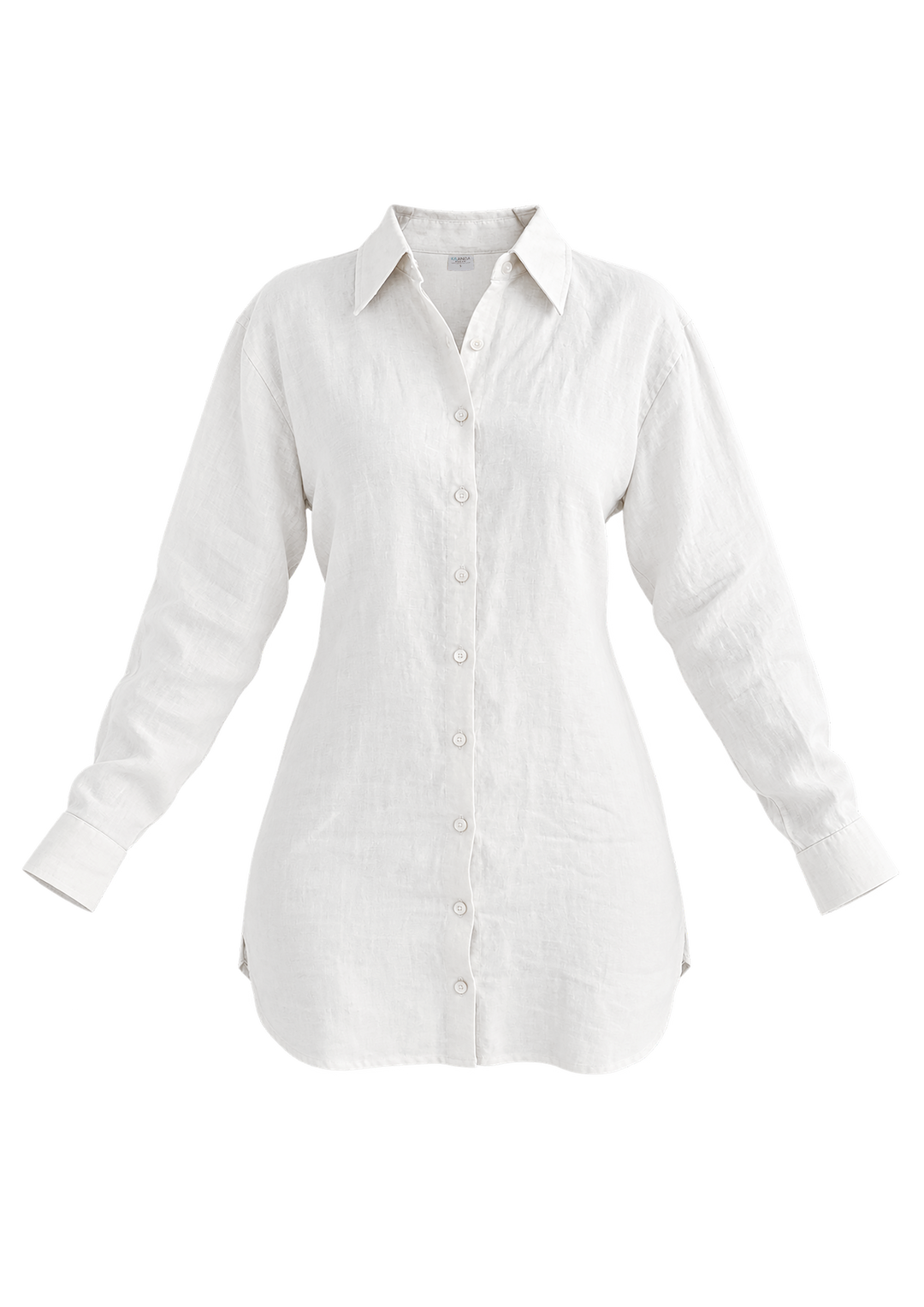 WHITE Rupi Linen Shirt - Resort Collection