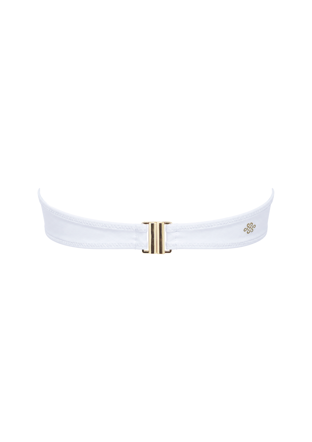 Summer Color Mix - White Front Twist Bandeau Top