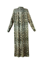 Load image into Gallery viewer, Black Cheetah Shirt Dress - Resort Collection