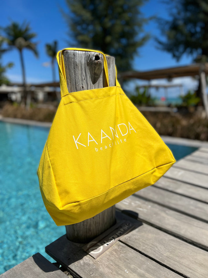 Kaanda Beach Bag - Yellow Color