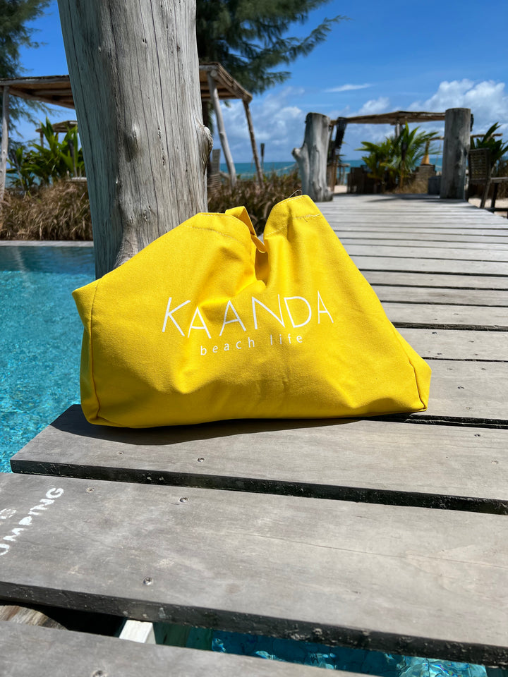 Kaanda Beach Bag - Yellow Color