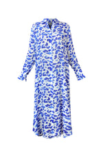 Load image into Gallery viewer, Leo Blue Shirt Dress - Resort Collection